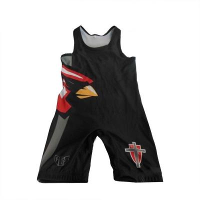 China Wholesale Cheap Sublimated Wrestling Adult Unisex Breathable Wrestling Singlets Uniform Tights Customizes For Sale Customized for sale