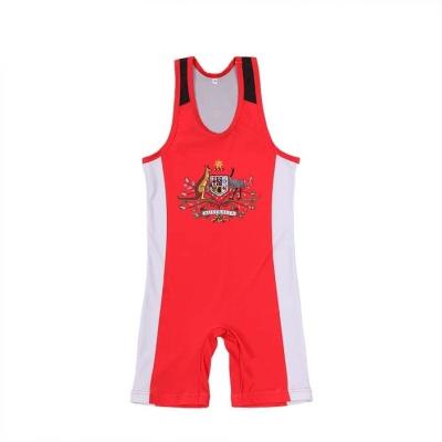 China Wholesale Sublimated Wrestling Uniform Tights Singlets Adult Breathable Wrestling Customizes For Sale Customized for sale