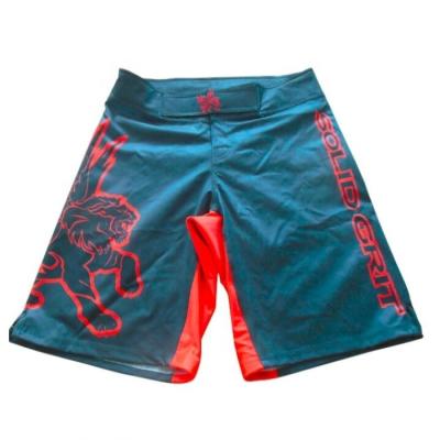 China Wholesale Muttahida Majlis-e-Amal Stretch Kickboxing Plain Polyester Factory High Grade 100% Muay Thai Martial Arts Fight Shorts for sale