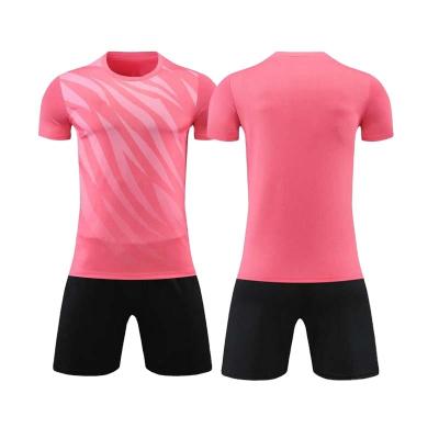 China Sets Custom Team Football Tank Tops Fashion School Mesh Football Suits Quick Dry Way Wholesale Short Two Piece Team Uniform for sale