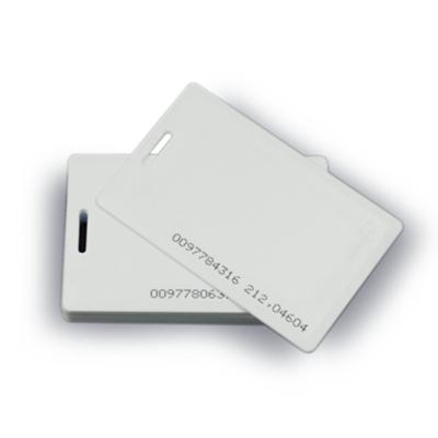 China Clamshell Card PVC/ABS Blank Customized Card MF1 S50 Thick Thick 13.56MHz RFID Chip Card for sale