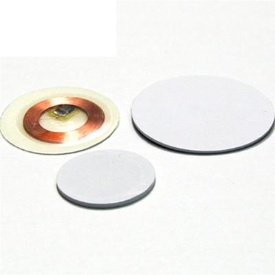 China 125khz tk4100 rfid TAG MINI rfid tag 25mm round disc nfc sticker thin rfid tag for sale