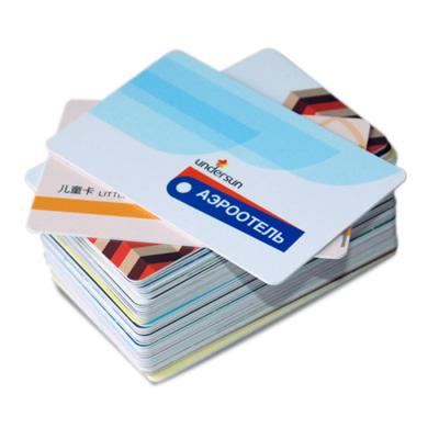 China Card Customized Contactless Smart Chip Business Blank IC Cards for sale