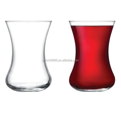 China Viable Turkish Tea Cups Set 108ml Tea Glasses for sale