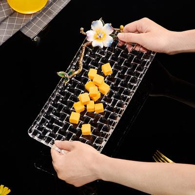 China Sustainable viable luxury fruit dish, handmade fruit and vegetable display dish home snack tray home decoration, creative and practical for sale