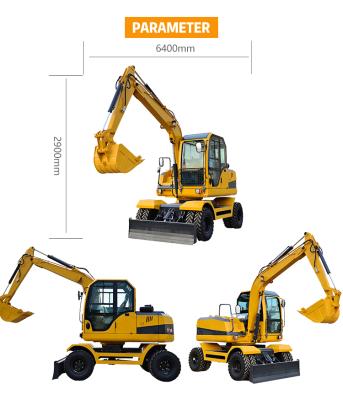 China Cultivate new ekskavator digger wheels 9 ton wheel and crawler excavator 8 ton digger wheel from Excavator Manufacturer for sale