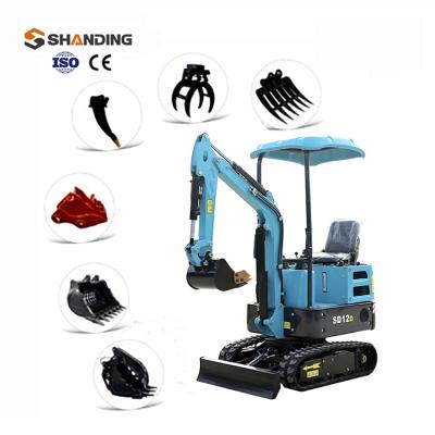 China Chinese factory minibagger high quality excavators smallest mini excavator for construction koparka for sale