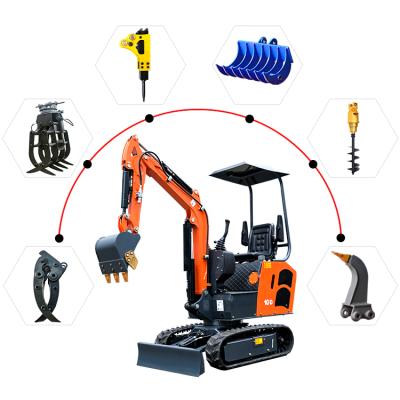 China Factory Wholesale Hydraulic Crawler 2 Ton Mini Excavator Farmland for sale