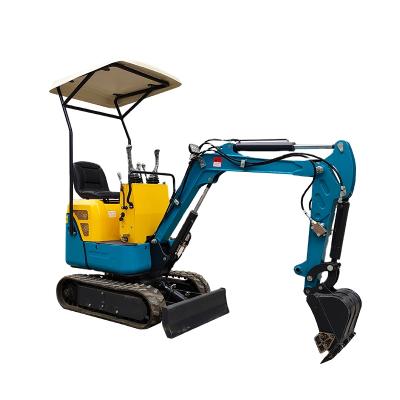 China Farms Shanding JDY12-8 New 1 Ton Mini Excavators with Mini Boom Swing and Crawler Stretch Diggers for sale