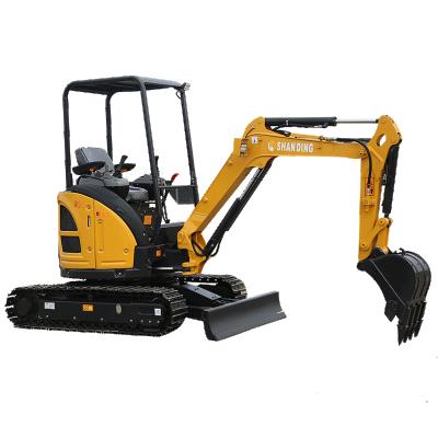 China Construction\Agriculture SD25U 2.5 ton mini digger for sale