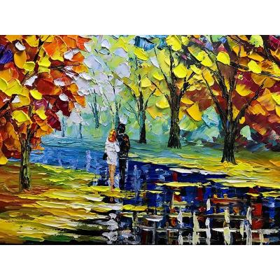 China Gift Home Decor Drop Shipping Custom Wall Art DIY Hand Painted Oil Painting By Numbers For Adults for sale