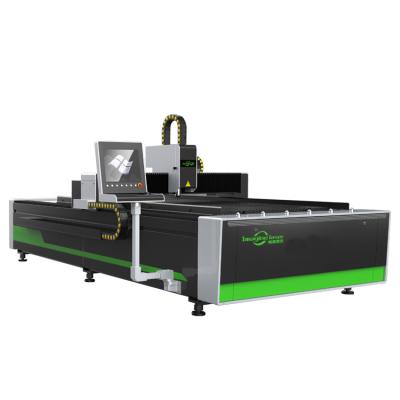 China Water Cooled 0.9mm Stainless Steel 1.2mm Carbon Steel Cutting 500w 1000W 1500W Fiber Laser Cutter For Metal for sale