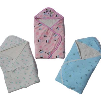 China Breathable China Manufacturer New Product Soft Newborn Baby Wrap Blankets Baby Bear Sleeping Bag for sale