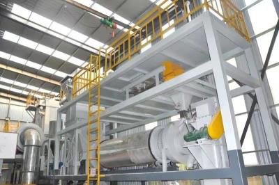 China Industrial PLC DCS Type II Anhydrous Gypsum Production Line With Feeding System for sale