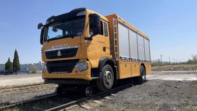 China Class II Chassis Rail heavy rescue truck Integrated Dual Purpose for sale