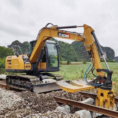 Chine Entretien des chemins de fer Échangeur de roulement à oreiller à double usage / pièces jointes d'excavatrice ferroviaire à vendre