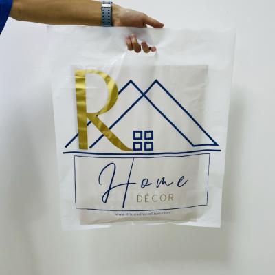 China Custom Printed logo recyclable die cut shopping bags /carrier bags /merchandise bag for boutique for sale