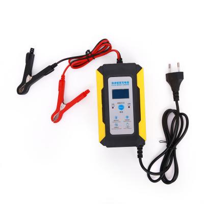 China UniversalÂ   ; Smart Battery Charger Car Charger 12v 24v Battery Repair Pulse Fast 12v Lithium Battery Charger for sale