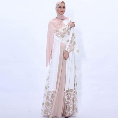 China Newest Factory Autumn Modest Muslimah Styling Muslim Dresses Abaya 2020 Women Modest Islamic Clothing for sale