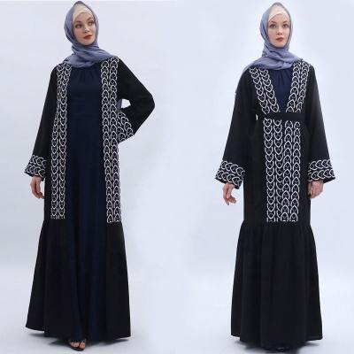 China Wholesale Fashion Seal 2021 New Pattern Open Muslim Abaya Abaya Kaftan Dress Pakistan Abaya Dubai Muslim Dress For Woman for sale