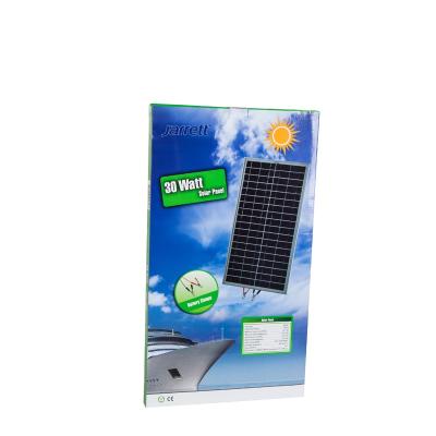 China Jarrett Photovoltaic Solar Panel Price 60watt 12watt 30watt 50watt Solar Panel 800*540*30mm for sale