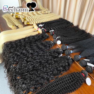 China Wholesale 100% Raw Silky Straight Double Wave Virgin Hair, Bleached Cuticle Loose Bulk Indian Hair, 100% Double Drawn Remy Hair Extension for sale