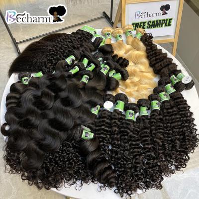 China 100% Cuticle Aligned Excellent Quality Double Human Hair Malaysian Super Drawn Hair, Unprocessed Virgin Hair Seller, Funmi Super Double Drawn Virgin Hair for sale