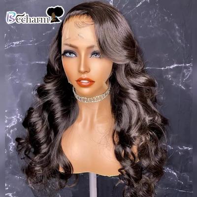 China Wholesale Cheap Silky Straight Wave 180% Density Body Wave Pre Plucked Hd Brazilian Remy Lace Front Human Hair Lace Wigs For Black Women for sale