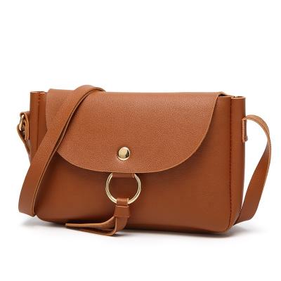 China Wholesale & Customized 2021 New Fashion Leather Shoulder Bag Ladies Women Small Cross Body Messenger Bag for sale