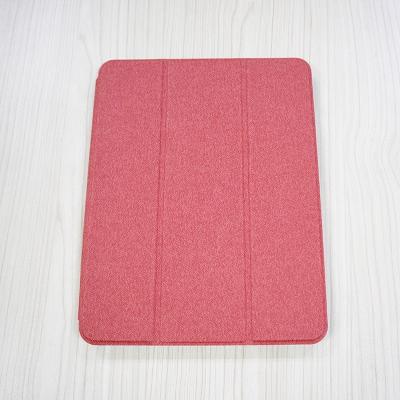 China Soft TPU+PU for iPad Mini 2020 Magnetic PU Leather Book Folio Case Cover with Pencil Holder, Soft Flexible Back Cover for sale