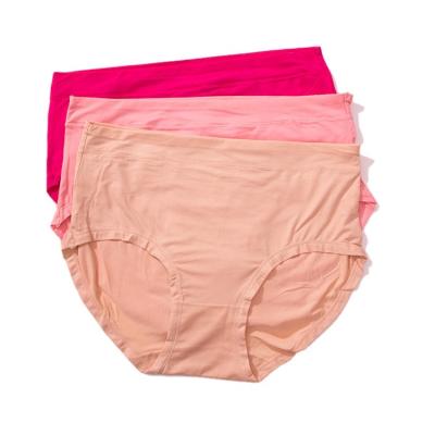 China Factory Antibacterial Women's Panties Milk Fiber Low Waist Women's Underwear Comfortable Panties For Women for sale