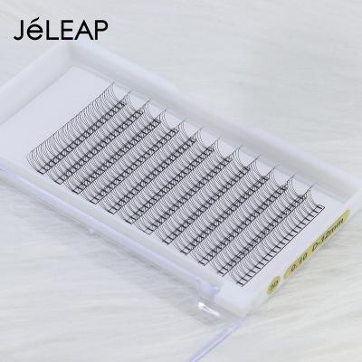 China Light Lash professional Eyelash extension supplies 8-18mm 3d fan eyelash extension custom color premade eyelash extensions for sale