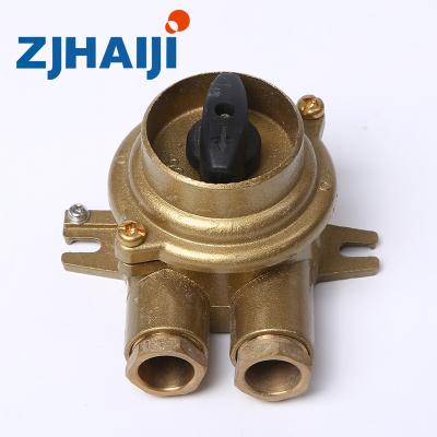 China HH202-3 Brass 1133/2 16A Marine Brass Switch for sale