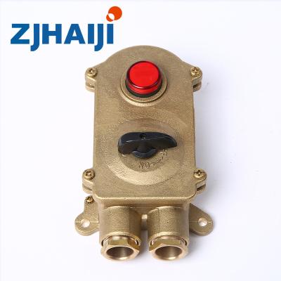 China Marine HSD2-2 10A Marine Brass Switch with Indicator Light for sale