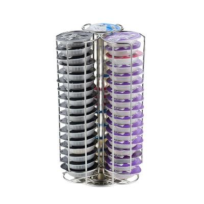 China Fengyue Sustainable 51pcs Multifunctional Capsules Stainless Steel Coffee Capsule Holder Storage for sale