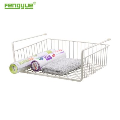 China Fengyue Wire Metal Grocery Bag Basket Basket Bathroom Rack Sustainable Stylish Storage for sale