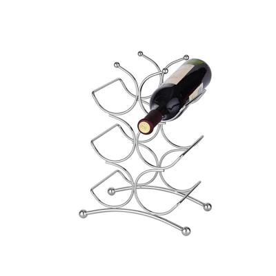 China Viable Hot Sale Gift Metal 6pcs Wine Bottle Holders for sale