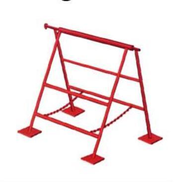 China High Safety Performance Steel Scaffolding Powder Coated Folding Frames A 4' Folding Scaffold A Frame For Masonry for sale