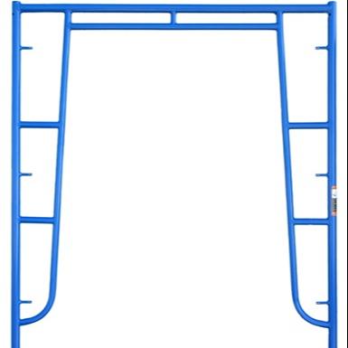 China Industrial Building Material Powder Coated Blue H Frame Scaffolding Walk Through Scaffolding Frame for sale