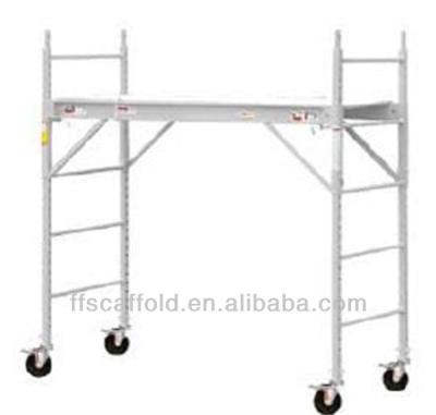 China Aluminum Mobile Scaffolding / Portable Aluminum Scaffolding 6' Long x 6' Tall x 29