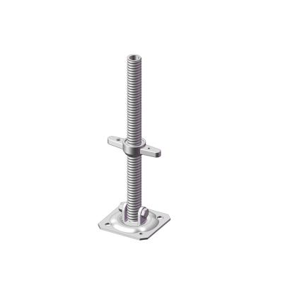 China Modern Solid Scaffolding Steel Screw Base Jack For Construction for sale