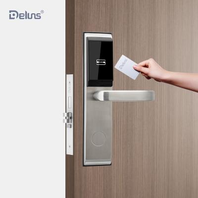 China Wide Application SUS304 ANSI Mortise Waterproof Hotel Card Door Electronic Lock System for sale