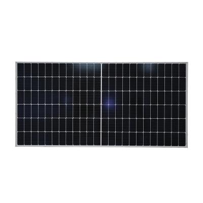 China DAHAI 645W-670W 2384*1303*35mm Multi-Busbar PERC Half-chip Module Solar Photovoltaic All-Black Solar Panel Supplier for sale