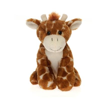 China Plush Jungle Animals Resting Plush Giraffe Baby Toy for sale