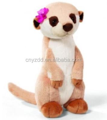 China Plush Mongoose Plush Toy/Jungle Toy Plush Meerkat Mongoose Plush Stuffed Animal Toy for sale