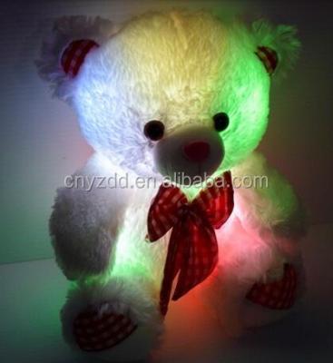 China lightweight plush teddy bear plush toy/led teddy bear/cheap teddy lighting bear toys for sale