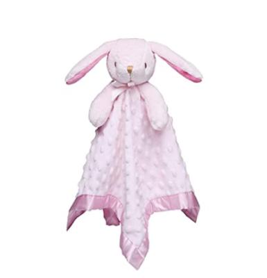 China New Design Stuffed Animals Baby Rabbit Comforter For Baby for sale