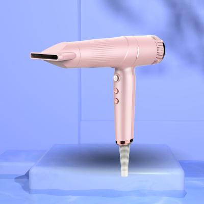 China 320g 1800W OEM/ODM Ionic Portable Lightweight Custom Hair Blow Dryer BLDC Ionic Hair Dryer for sale