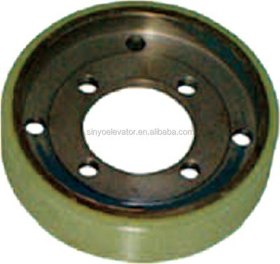 中国 Handrail Drive Wheel for Hitachi Escalator parts,140*36mm/160*30mm 販売のため