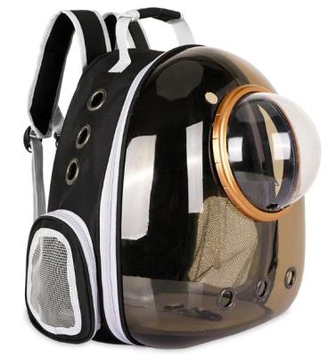 China Transparent Capsule Viable Bubble Space Backpack Carrier Pet Backpack For Cats And Puppies Airline Approved for sale